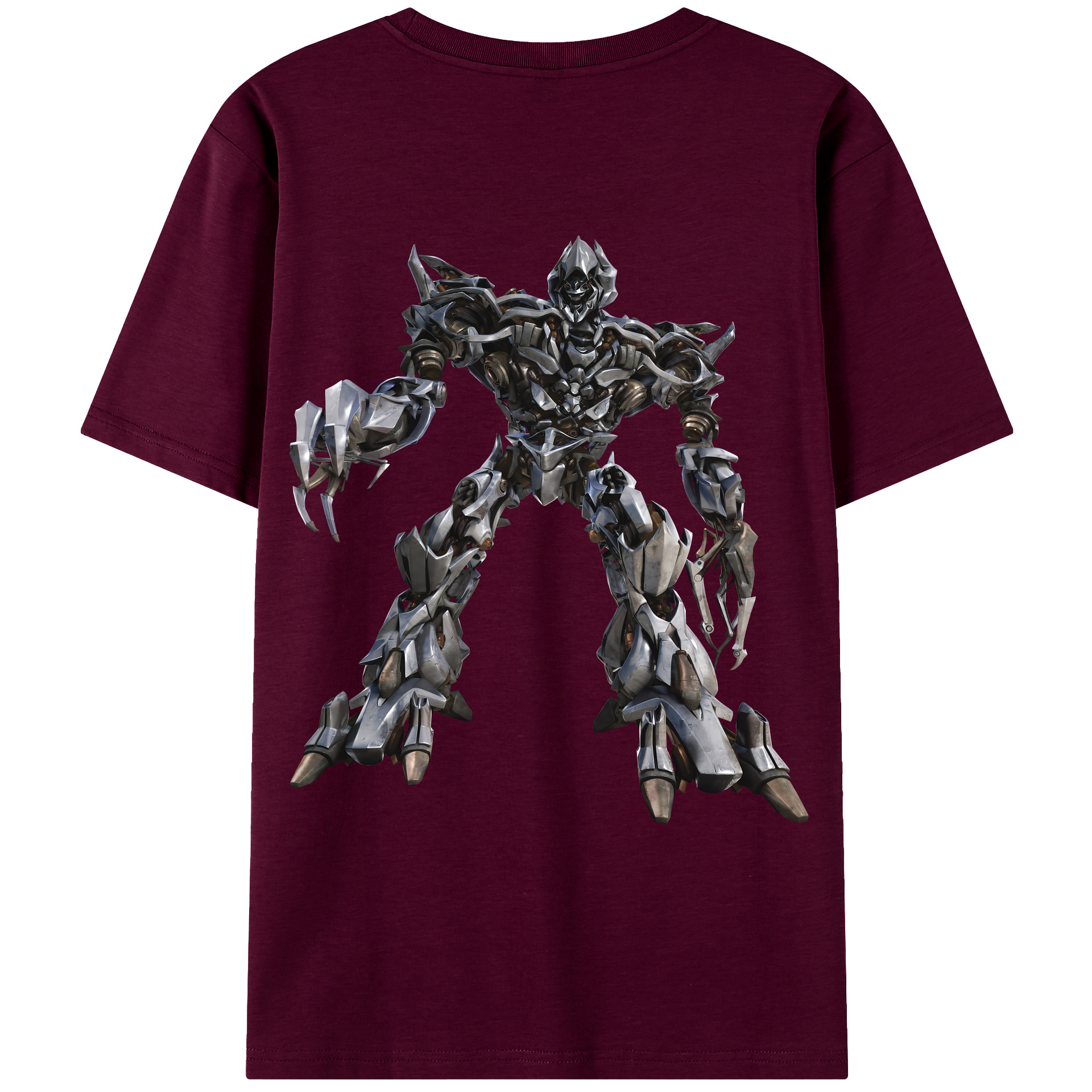 （画像用） Transformers トランスフォーマー レディース半袖Tシャツ(バックプリント)